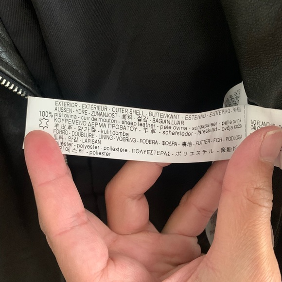 100% Leather moto jacket - Picture 4 of 4